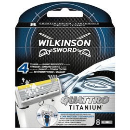 Wilkinson Sword Quattro Titanium Core Motion Razor Blades 7001097D 8