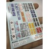 Lanmo Model 1/35 USA Car License Plate (3D Color Sticker)