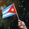Cuba Flag Cuban Small Stick Mini Hand Held Flags Decorations