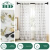 Black Curtain Rods for Windows 72 to 144 Inch(6-12ft), 1