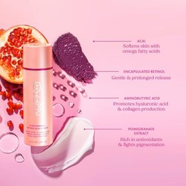 Kopari- Crema corporal Ultra Renewal Retinol, enriquecida con açai y retinol encapsulado, trata las líneas finas y las arrugas