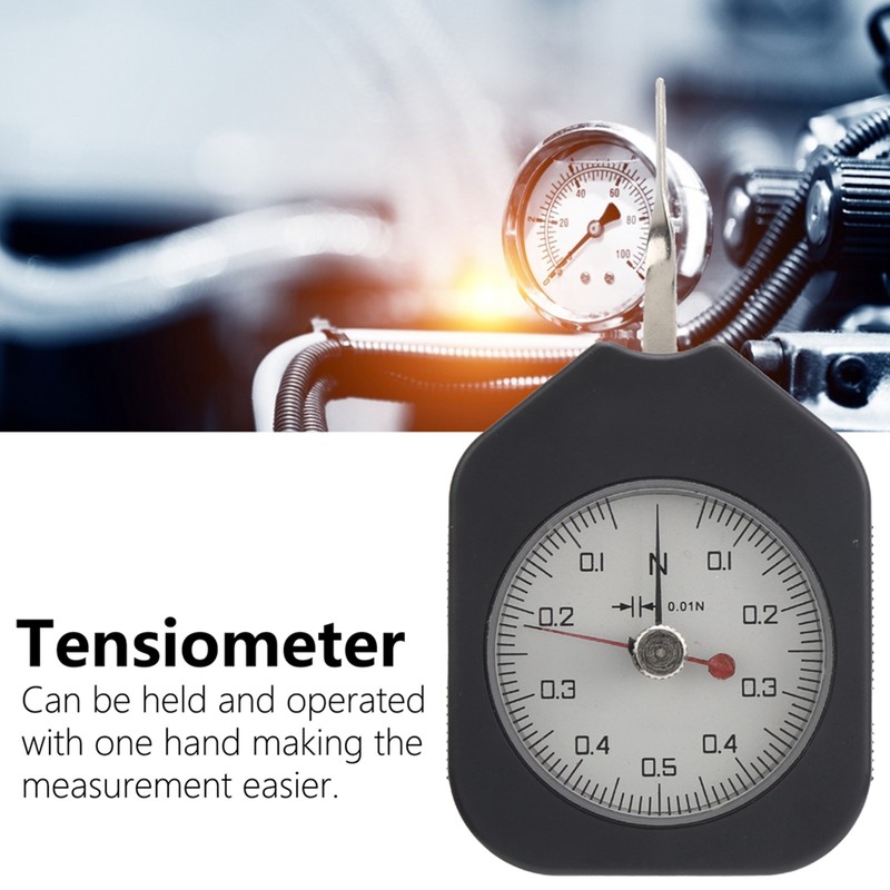 SEN-0.5-2 Dial Tension Gauge Meter Tension Tester Tensiometer Double Pointer