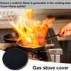 4 Pcs Universal Cooker Hob Gas Burner Cap, Gas Hob