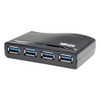 Tripp Lite U360004R 4-Port USB 3.0 SuperSpeed Hub, Black