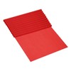 PATIKIL 3.3ft Crepe Paper Roll, 10 Roll 20" Width Soft Paper Streamer Sheet for Craft Flower Making Wrapping Party Birthday Wedding Decoration Ornament, Red