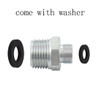 Hsmhose Rv Faucet Adapter,Stainless Steel 1/2" NPT to 3/8" Compression