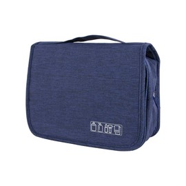 larkpad Portable Travel Makeup Bag, Large Hanging Toiletry Bag, Multifunctional Cosmetic Storage Bag, Multi-Layer Makeup Case With Hook