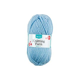 Acrylic Knitting Yarn - 100 Gram Packs - (Baby Blue)