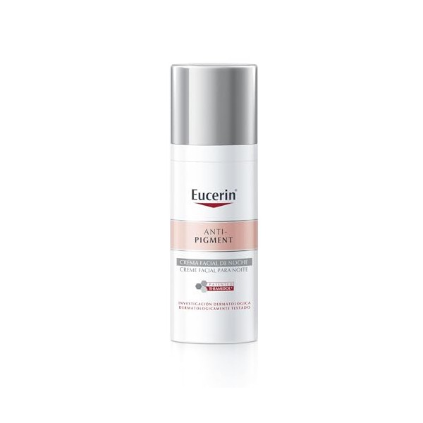 Eucerin Crema facial hidratante noche anti manchas Anti Pigment, 50ml