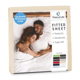 Third of Life Fitted Sheet with Elastane