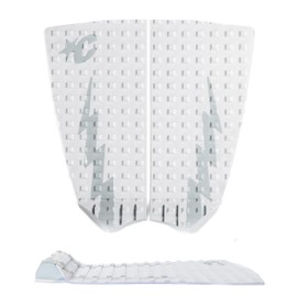 CREATURES OF LEISURE Deck Pad MICK FANNING PERFORMANCE TWIN MICK FANNING PERFORMANCE TWIN 2-Piece Deck Patch Traction Pad Surfing (Light Gray))