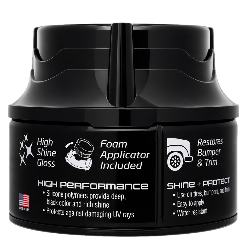 Formula 1 Tire Wax - Long Lasting Tire Gel for