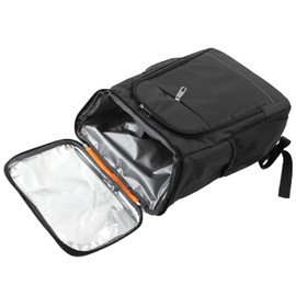 Cooler Backpack Insulated, Portable Lightweight Beach Travel Cooler Bag, Large Capacity Lunch Hiking Backpack for Men and Women, Black