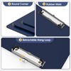 Plastic Clipboards, A4 Blue Clip Board 8.5x11 for Classroom, Students,