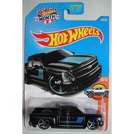 Hot Wheels 2017 HW Hot Trucks Chevy Silverado 159/365, Black