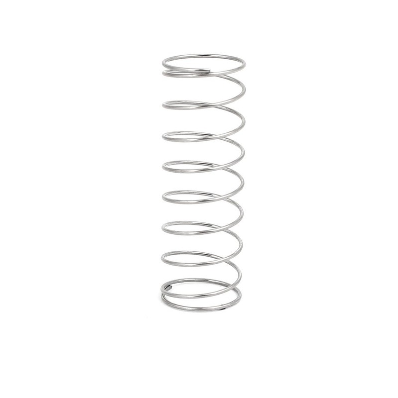 sourcingmap 0.6mmx12mmx35mm 304 Stainless Steel Compression Springs Silver Tone 10pcs