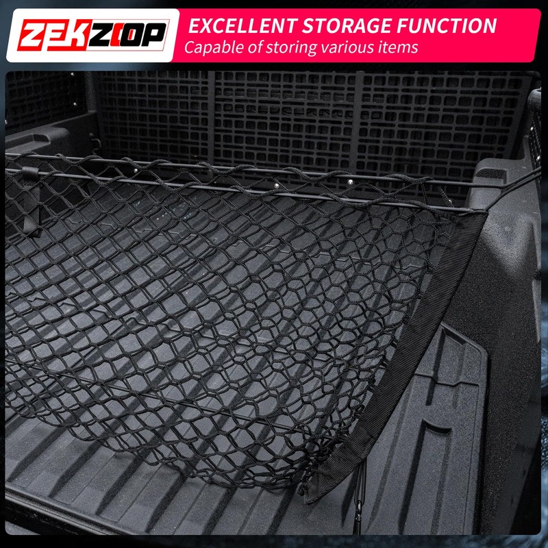 Cargo Net Compatible with 2024-2026 Toyota Tacoma Accessories