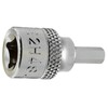 TONE Short Hexagon Socket 2H-04S Insertion Angle 0.25 inch (6.35