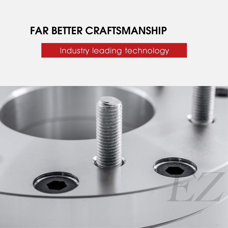 EZAccessory 2 Wheel Adapter 5x4.5 to 6x135 Fits 5 Lug