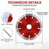 Flintronic Diamond Disc 115 mm, Pack of 2 Diamond Cutting