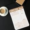 Sodaxx 6 x 9" Daily Planner - 50 Undated Tear-off