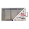 Fishing Sanmai Wakasagi Triple Bait Box (Outer Dimensions): Approx. 6.5