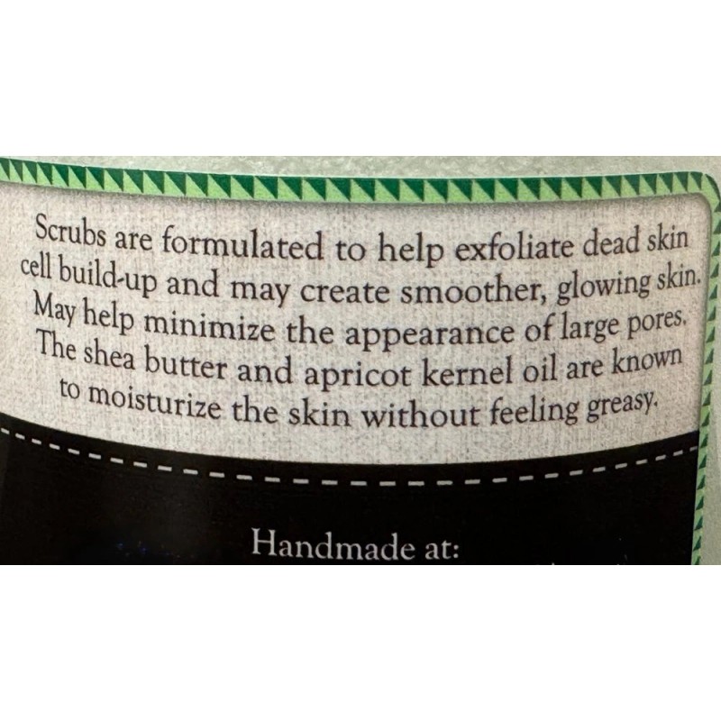 Garden Path Soap PEPPERMINT SUGAR SCRUB - Cooling & Revitalizing