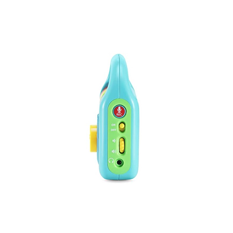 LeapFrog ¡Vamos a grabar! Reproductor de música, Azul Turquesa
