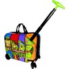 Fast Forward Ride-On 18"" Suitcase For Kids/Tow-Along Toddler Carry-On Luggage