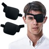 4 pcs Adjustable 3D Eye Patch for Adults -2 Left