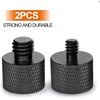 Camera Avatar Screw Adapter, 2 PCS Thread 3/8 to 1/4