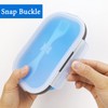 Lunbengo Collapsible Lunch Box Containers, Silicone Bento Box with Airtight