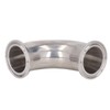 Sanitary Elbow Fitting 90° Stainless Steel Good Sealing Rustproof Pipe