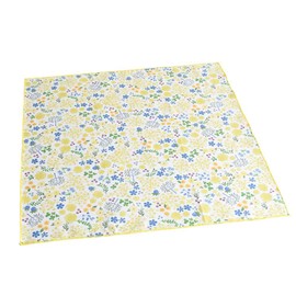 Lunch Cloth, 17.7 x 17.7 inches (45 x 45 cm), H&F Flower, Yellow, 073
