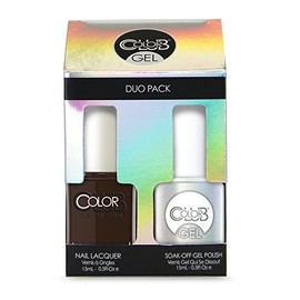 Color Club Cup Of Cocoa Gel + Lacquer Duo Includes 1 Each Of 05gel1083 and 05a1083, 0.5 fluid_ounces