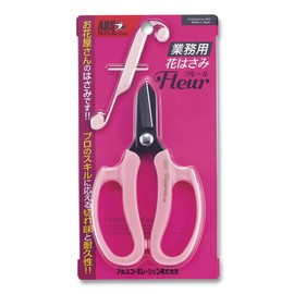 ARS Corporation FP-17-P Commercial Flower Scissors, Fleur (Pink)