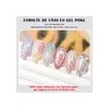 Kit Esmalte Uñas Gel Blanco,gel Crear Letras, Ondas Y Flores