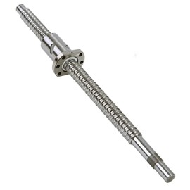 AOMIKITSTU Ball Screw 1 Piece, SFU1605-250 mm Threaded Spindle with Ball Nut, Ball Screw for CNC Machine Tools, Automation Equipment