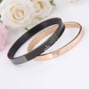Wolentty Couples His and Hers Distance Bracelets Stainless Steel Love