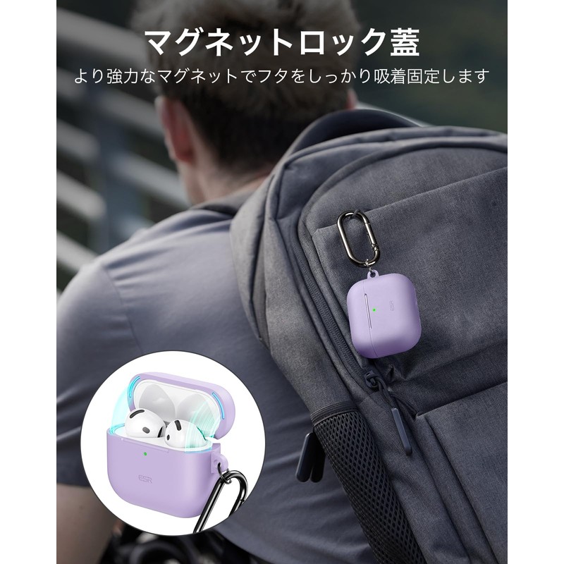 ESR AirPods 4th Generation Case (HaloLock) for AirPods 4th Gen