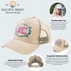 PACIFIC BRIM Women's Adjustable Cap Mesh Side Panels Trucker Hat