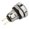 CLDIY Metal Momentary Push Button Switch Waterproof Silver Point 8