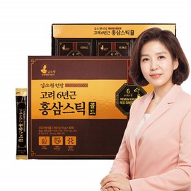 Health functional food Koryo 6-year-old red ginseng stick, ginsenoside filial piety gift, red ginseng concentrate, 6-year-old red ginseng stick, 30 packs, 3 boxes, health diet / 건강기능식품 고려 6년근 홍삼스틱 진세노사이드 효도선물 홍삼농축액 6년홍삼스틱 30포 3박스 건강다이어
