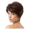 Peluca De Corte Pixie De Pelo Corto Natural De Cabello