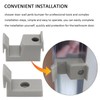 Shower Door Bumpers for Glass Doors,3-Pack