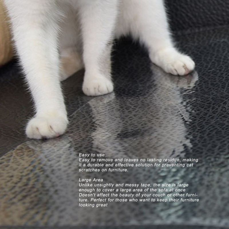 10Pcs Cat Scratch Furniture Protector Transparent PVC Cat Scratch Furniture