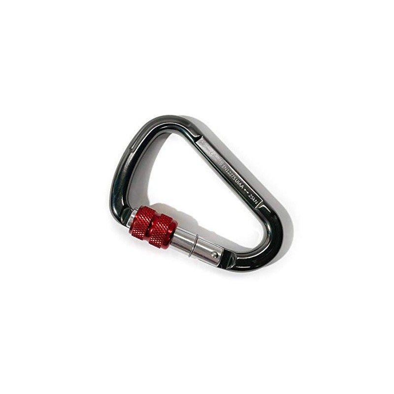 Psychi 25KN HMS Twist Lock Screwgate Carabiner Karabiner for Rock