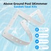 SPX1091GW Wide Mouth Butterfly Gasket Compatible with Hayward Automatic Skimmers