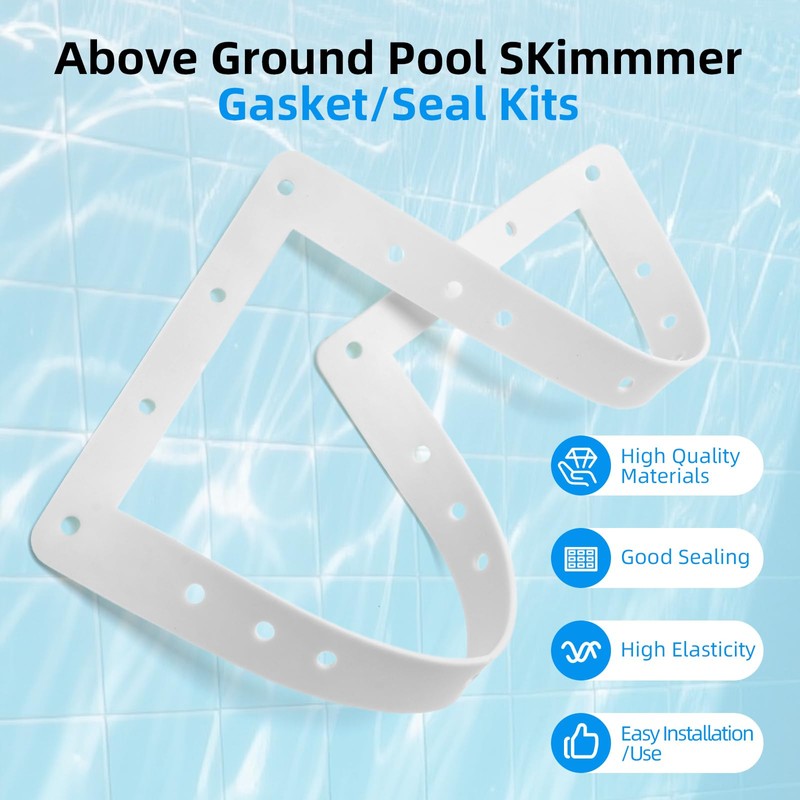 SPX1091GW Wide Mouth Butterfly Gasket Compatible with Hayward Automatic Skimmers