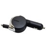 多摩電子工業 USB Type-C & microUSB 車載充電器 コードリール 2.4A 出力 TKC44SCK